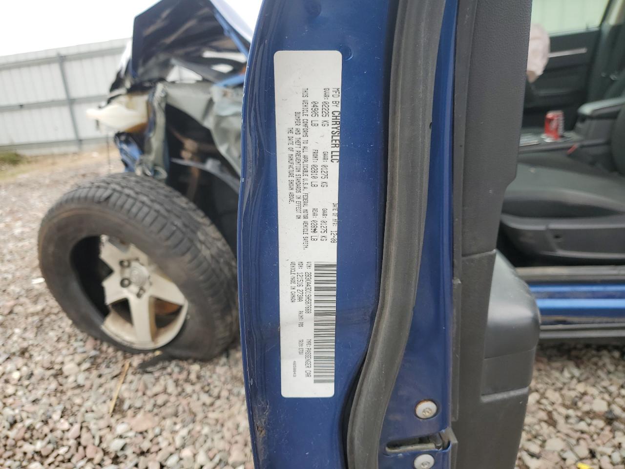 2009 Dodge Charger VIN: 2B3KA43D19H587668 Lot: 91484395