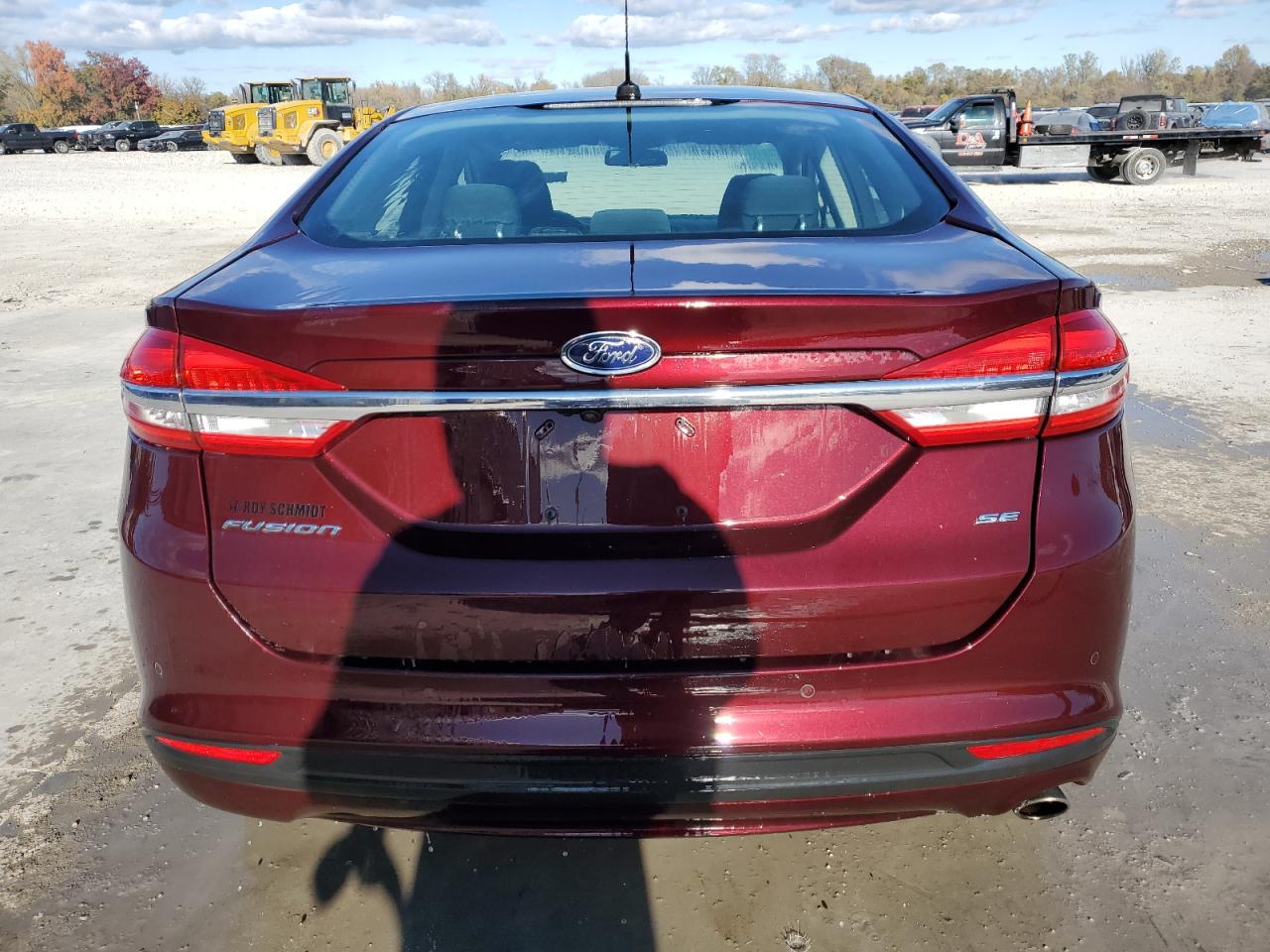 2017 Ford Fusion Se VIN: 3FA6P0H76HR372967 Lot: 91818065