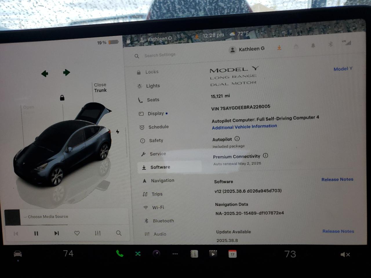 2024 Tesla Model Y VIN: 7SAYGDEE8RA226005 Lot: 93294135