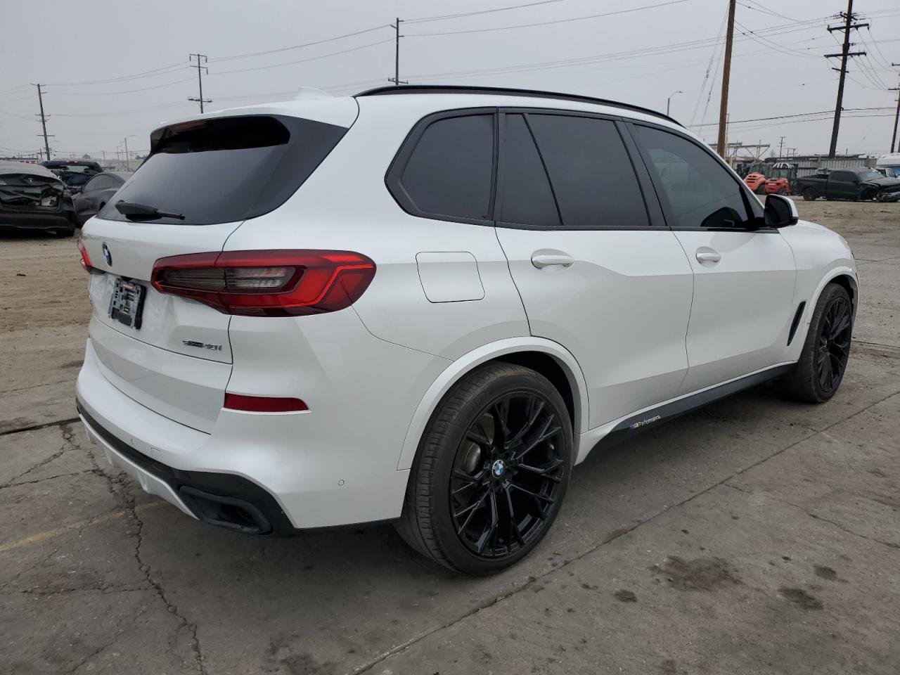 2020 BMW X5 Sdrive 40I white null gas 5UXCR4C06L9B21848 photo #4