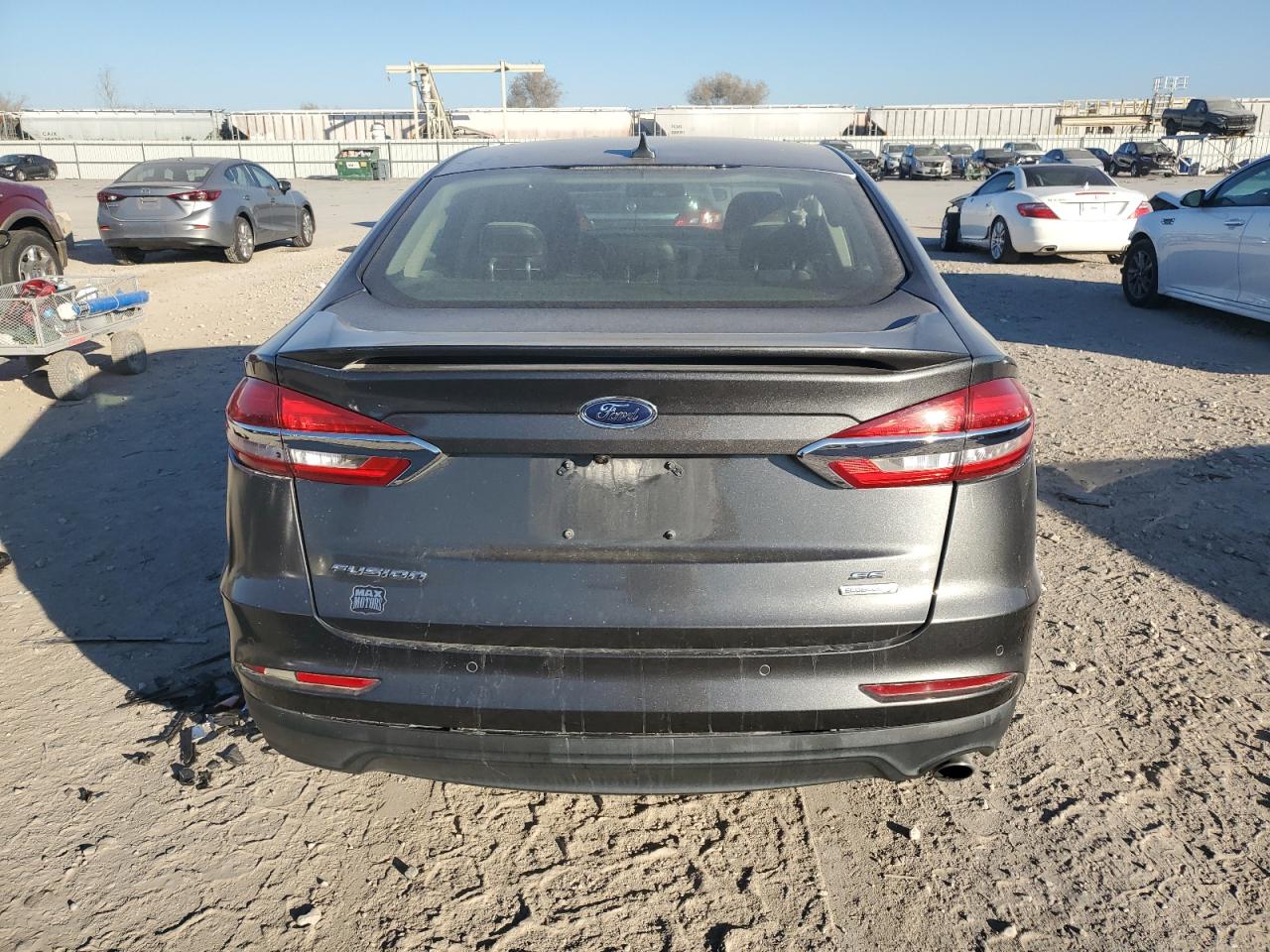 2019 Ford Fusion Se VIN: 3FA6P0HD2KR148527 Lot: 93540415