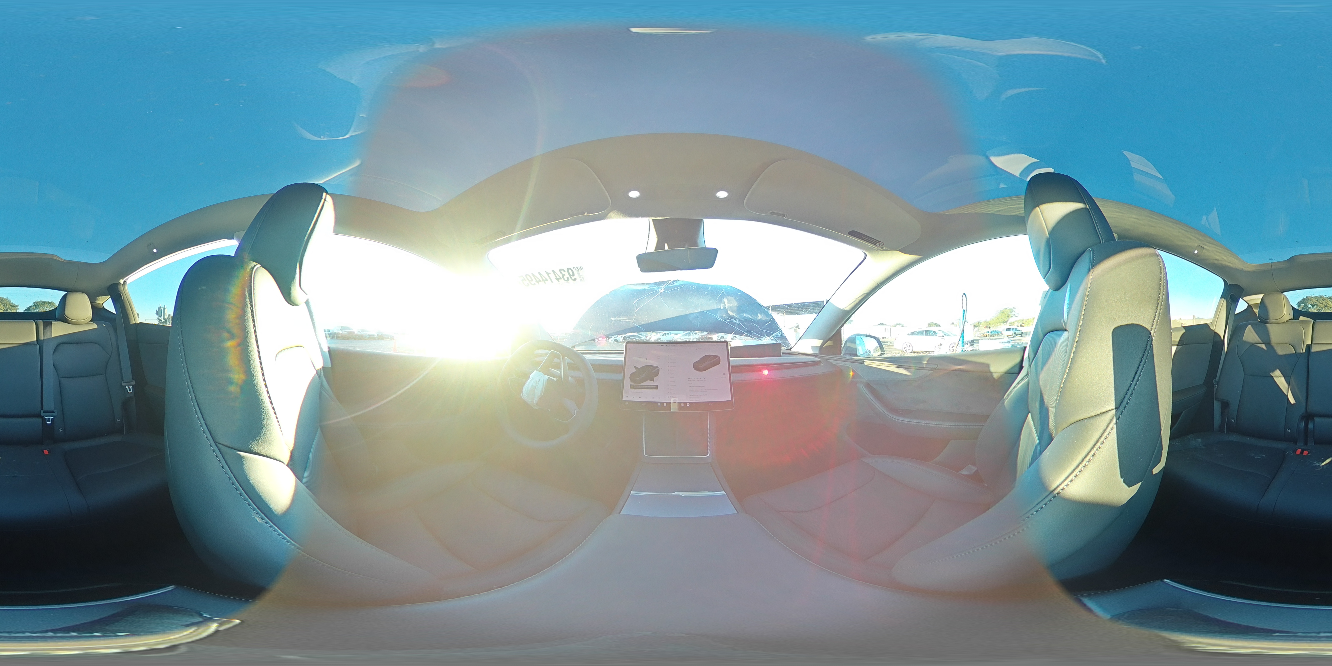 2026 Tesla Model Y VIN: 7SAYGDEE8TA584454 Lot: 93414495