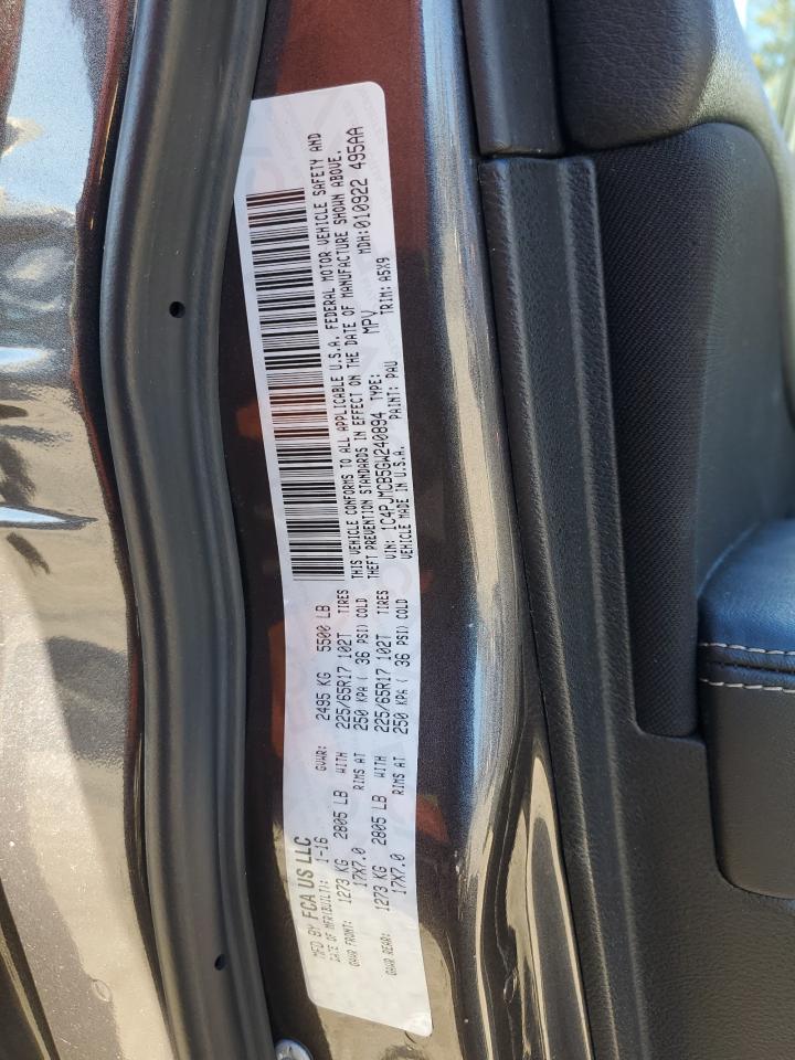 2016 Jeep Cherokee Latitude VIN: 1C4PJMCB5GW240894 Lot: 91250585