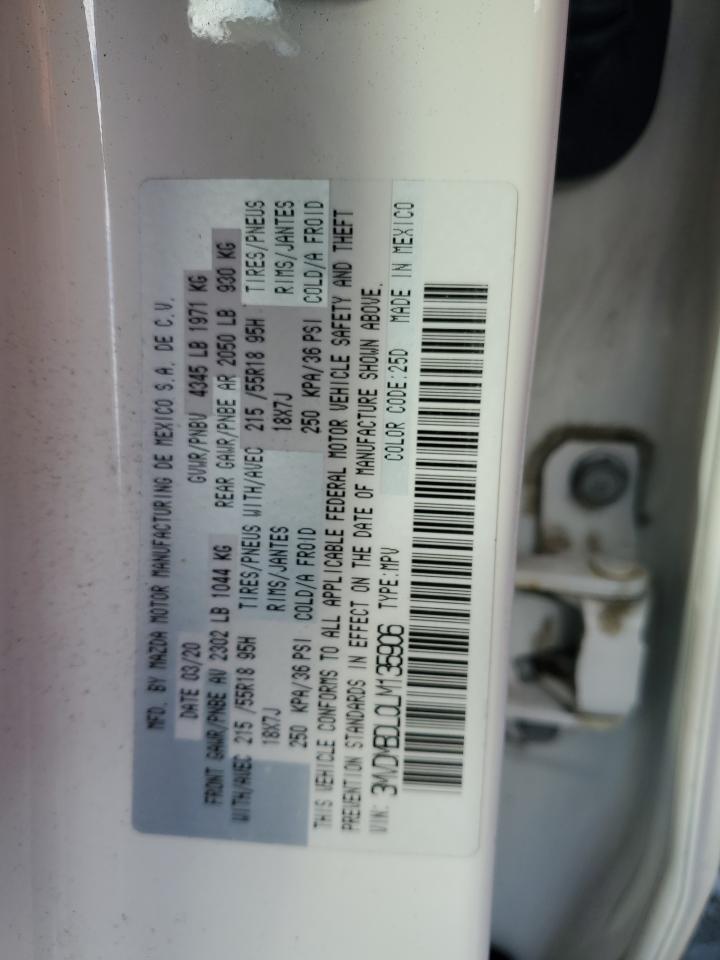 2020 Mazda Cx-30 Preferred VIN: 3MVDMBDL0LM135906 Lot: 92892825