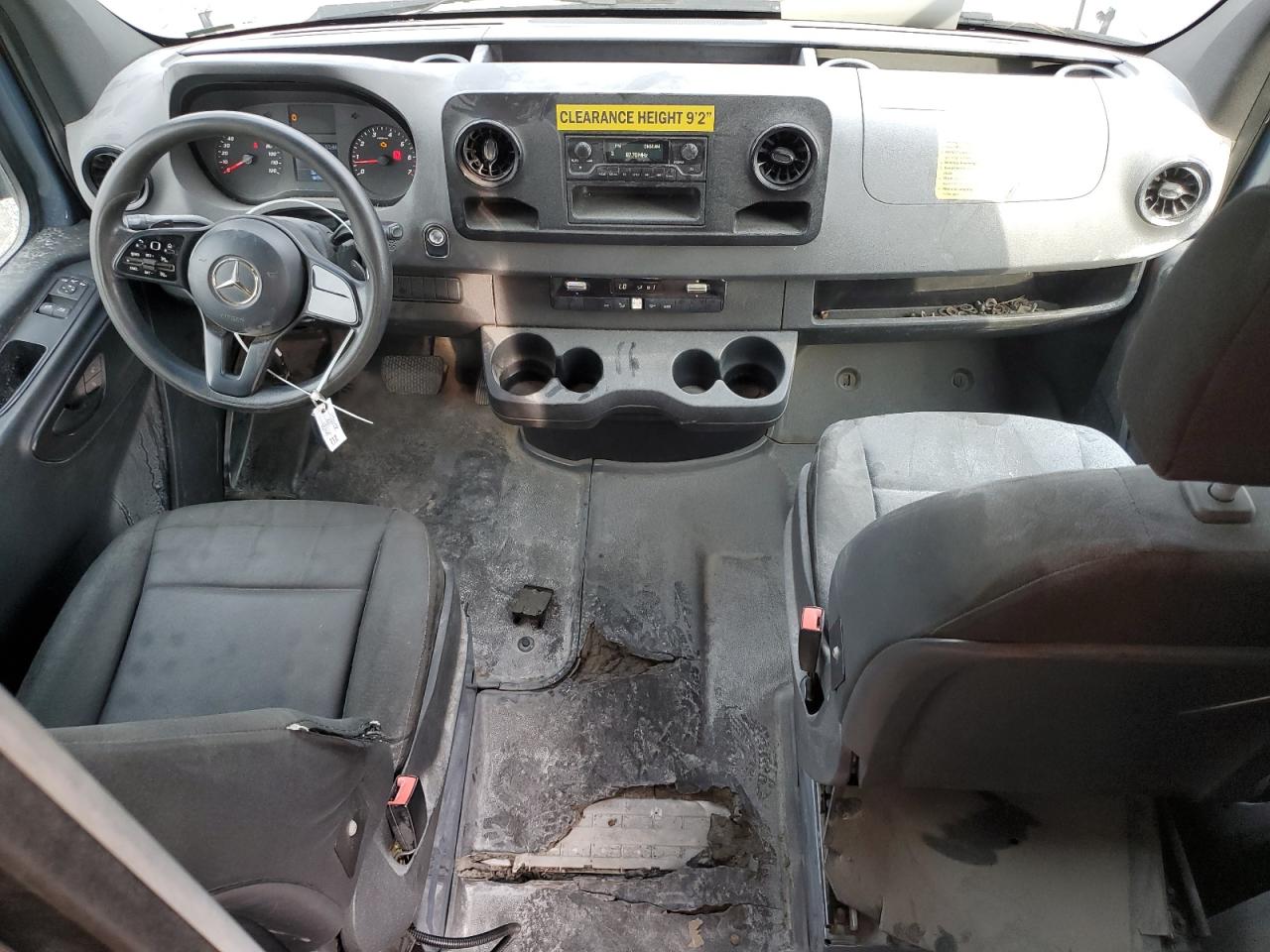 2021 Mercedes Benz Sprinter 2500 Delivery Van VIN: W1Y40CHY0MT073172 Lot: 91639315