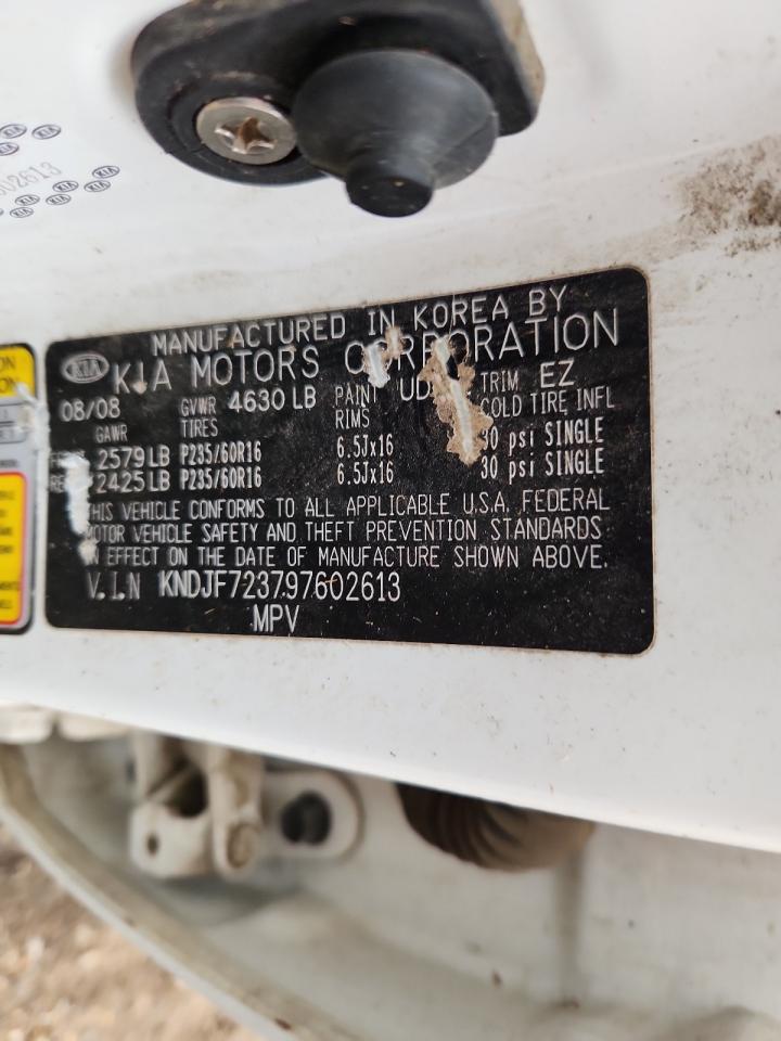 2009 Kia Sportage Lx VIN: KNDJF723797602613 Lot: 92951715