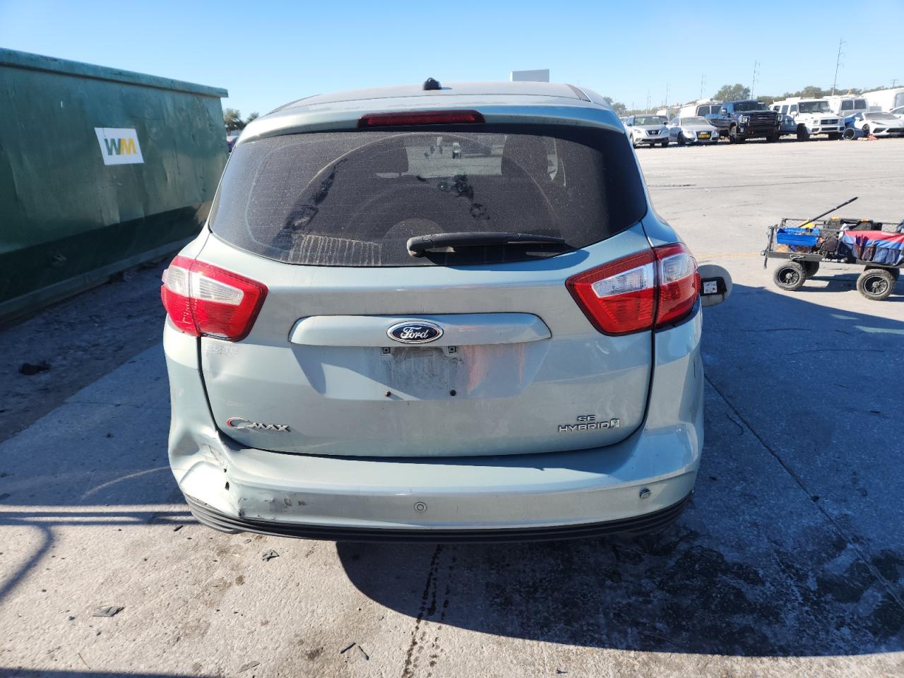 2013 Ford C-Max Se VIN: 1FADP5AU4DL527853 Lot: 92531285