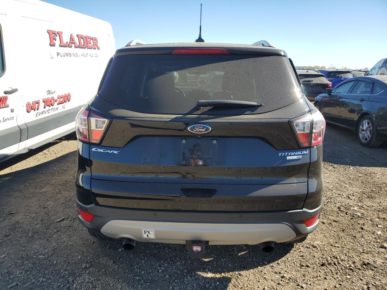 2018 Ford Escape Titanium VIN: 1FMCU9J92JUC85518 Lot: 90798325