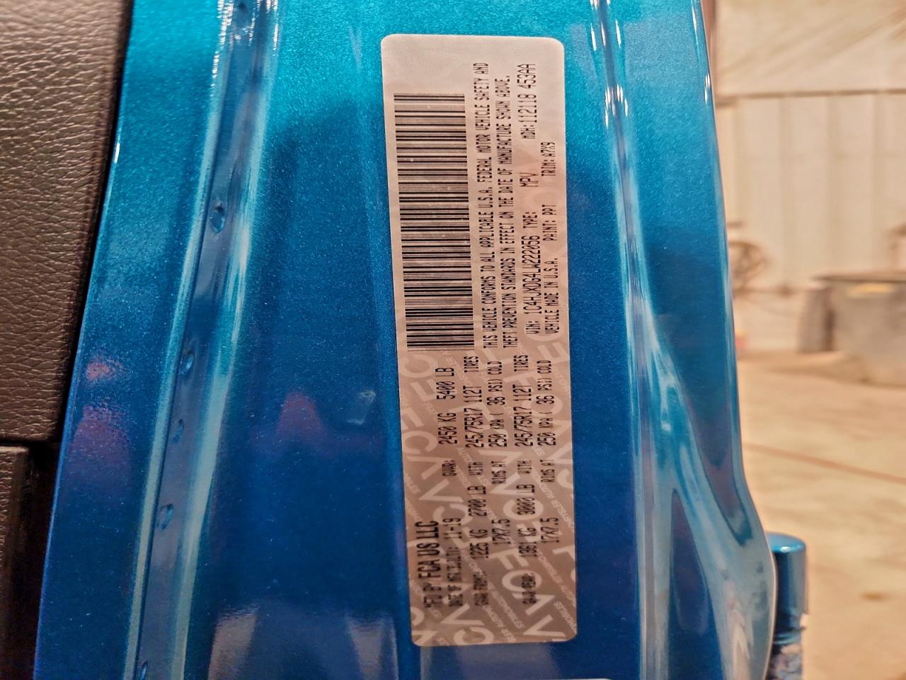 2020 Jeep Wrangler Unlimited Sport VIN: 1C4HJXDG4LW222056 Lot: 93894425