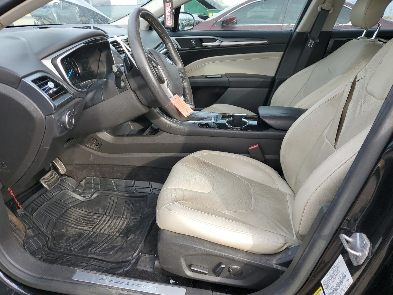 2014 Ford Fusion Titanium VIN: 3FA6P0K90ER241944 Lot: 92492115