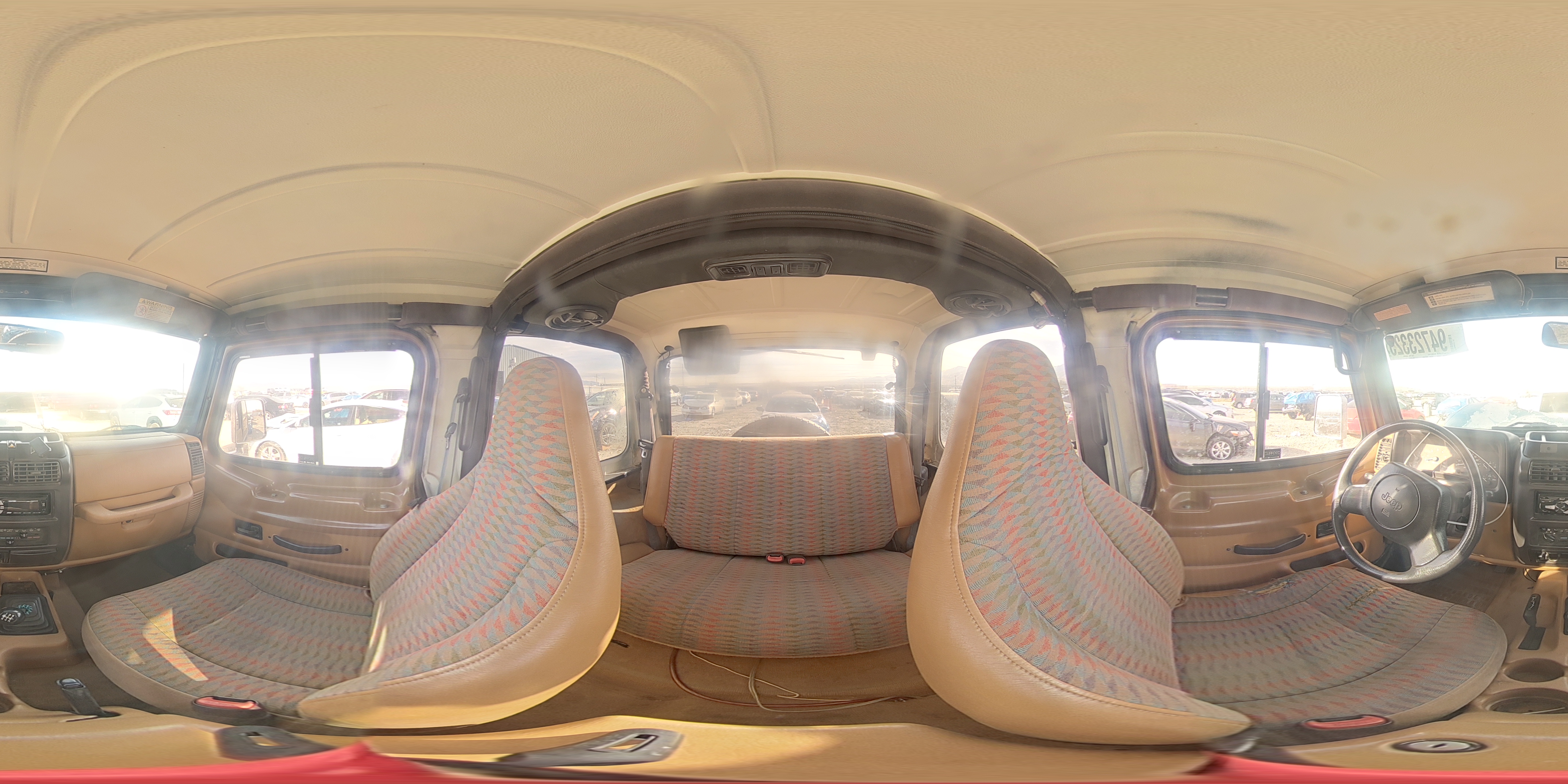 1997 Jeep Wrangler / Tj Sport VIN: 1J4FY19S8VP447407 Lot: 94723325