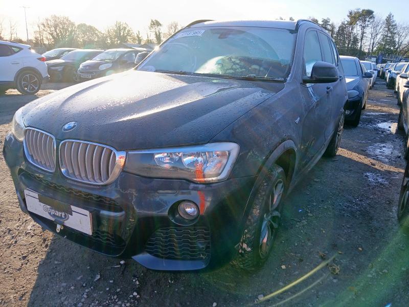 2017 BMW X3 XDRIVE35D M SPORT 5DR STEP AUTO for sale at Copart WOLVERHAMPTON