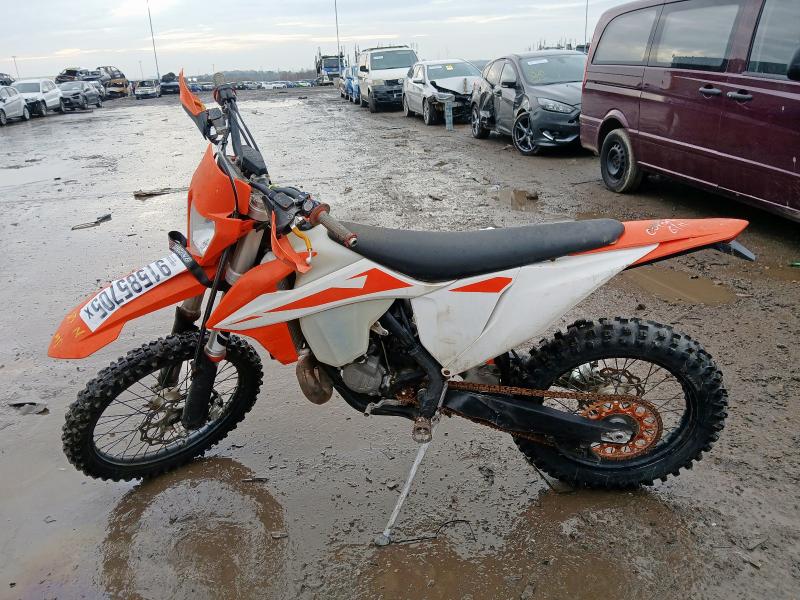 2019 KTM 150 EXC TPI 20  for sale at Copart PETERLEE