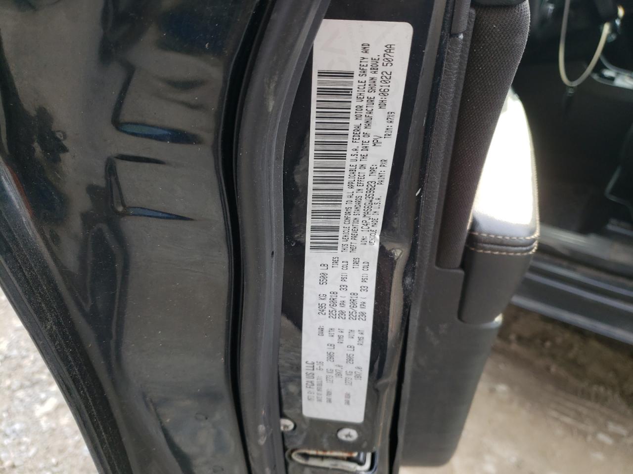 2016 Jeep Cherokee Sport VIN: 1C4PJMAS6GW359623 Lot: 93208285