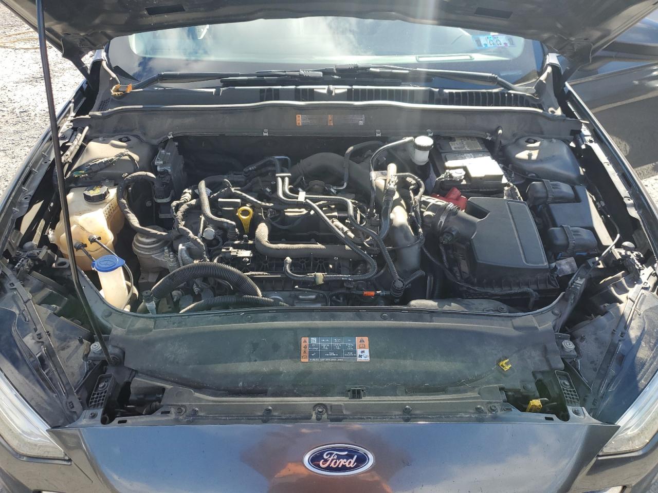 2019 Ford Fusion Se VIN: 3FA6P0HD5KR208204 Lot: 92704995