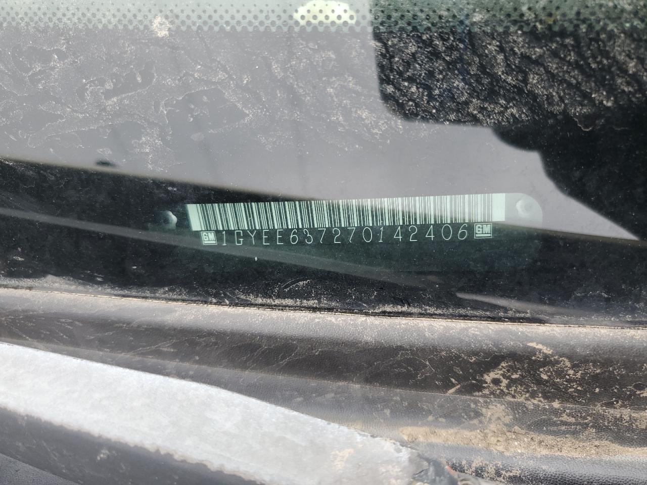 2007 Cadillac Srx VIN: 1GYEE637270142406 Lot: 93535245