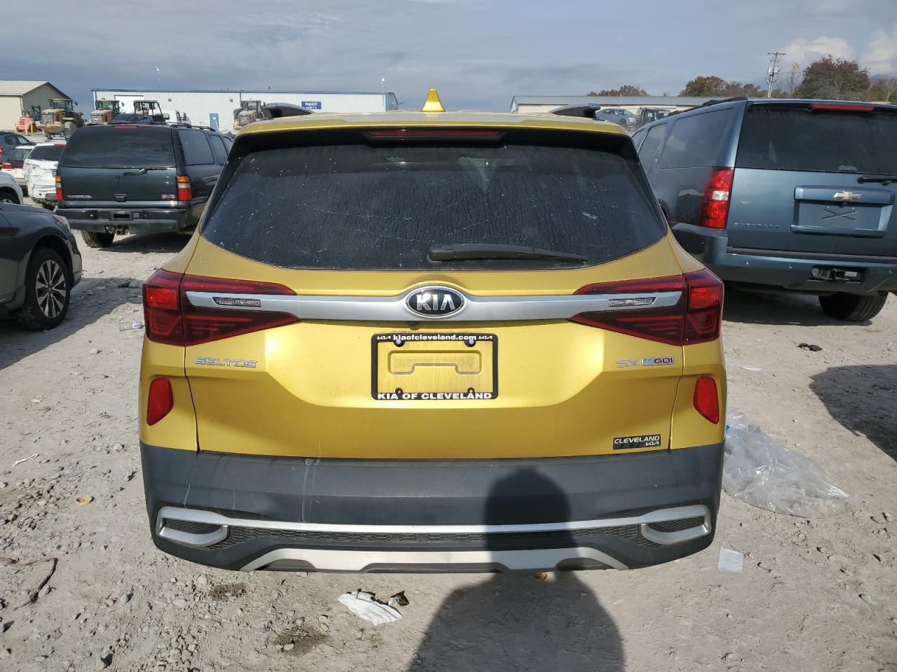 2021 Kia Seltos Sx VIN: KNDETCA23M7218140 Lot: 91675925