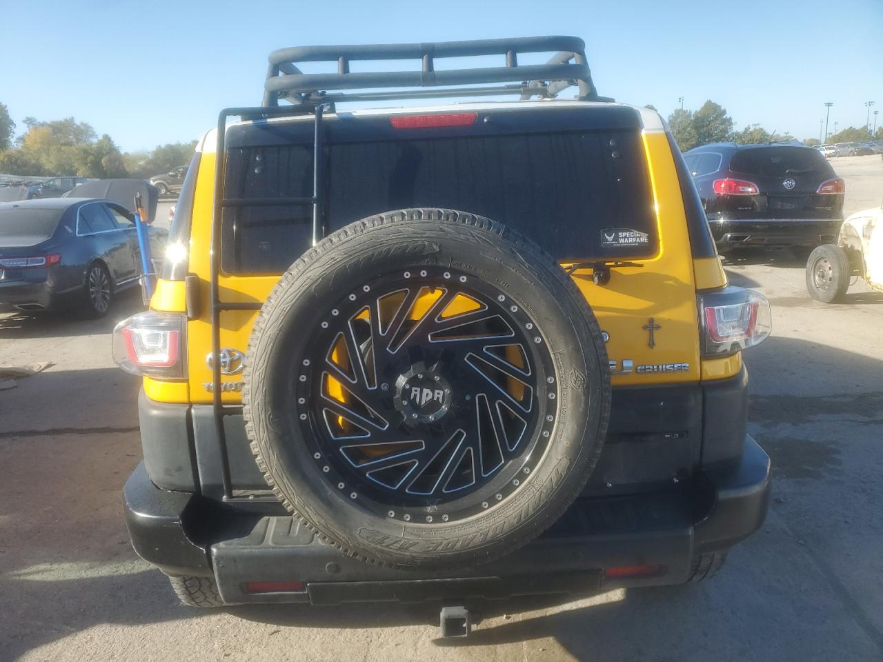 2007 Toyota Fj Cruiser VIN: JTEBU11FX70022129 Lot: 90881215