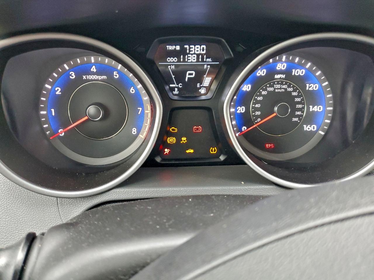 2012 Hyundai Elantra Gls VIN: KMHDH4AE9CU470354 Lot: 94224295