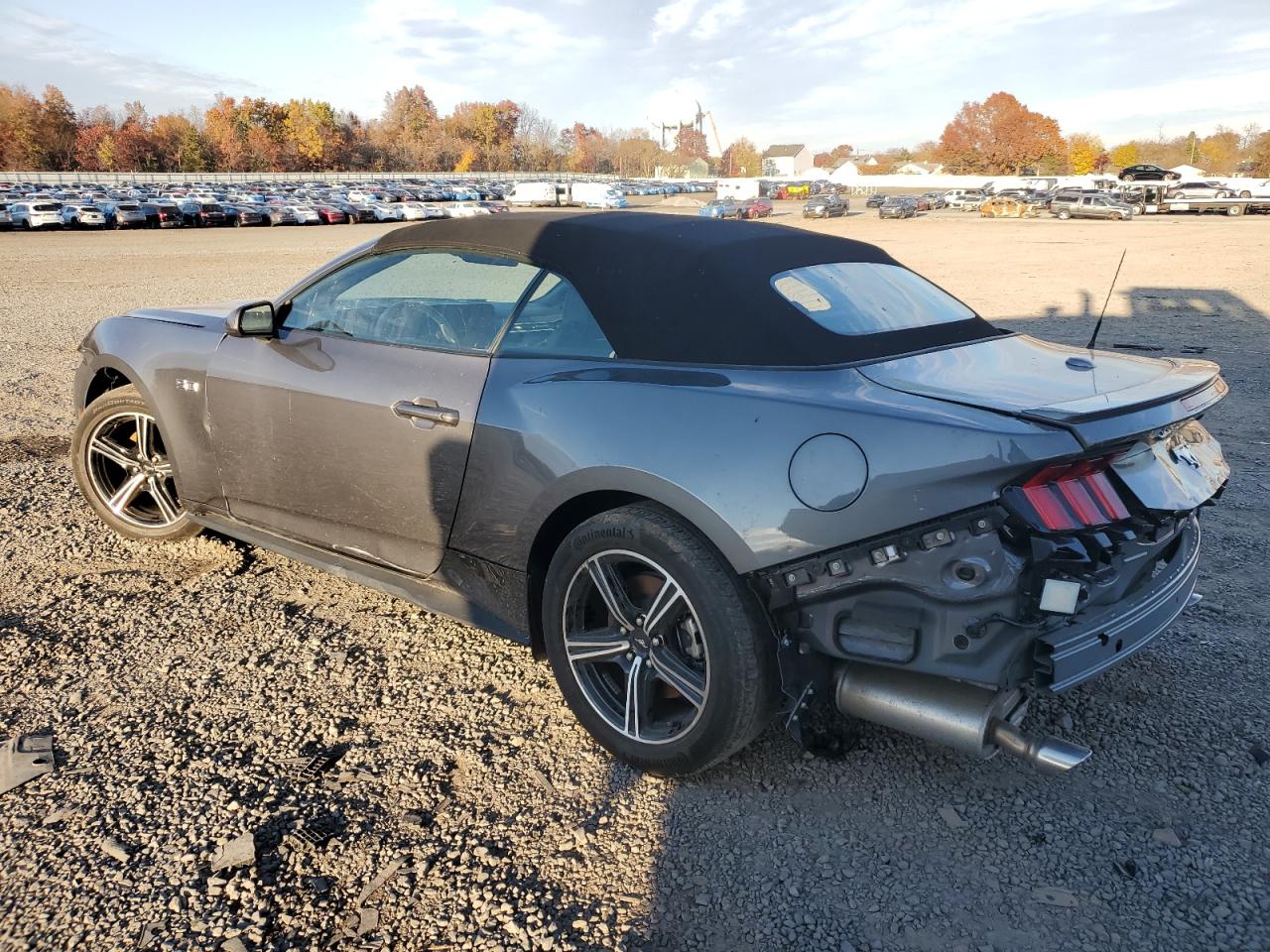 2024 Ford Mustang grey  gas 1FAGP8UH1R5136541 photo #3