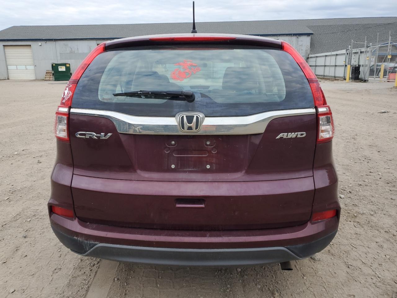 2015 Honda Cr-V Lx VIN: 5J6RM4H31FL124149 Lot: 91296715