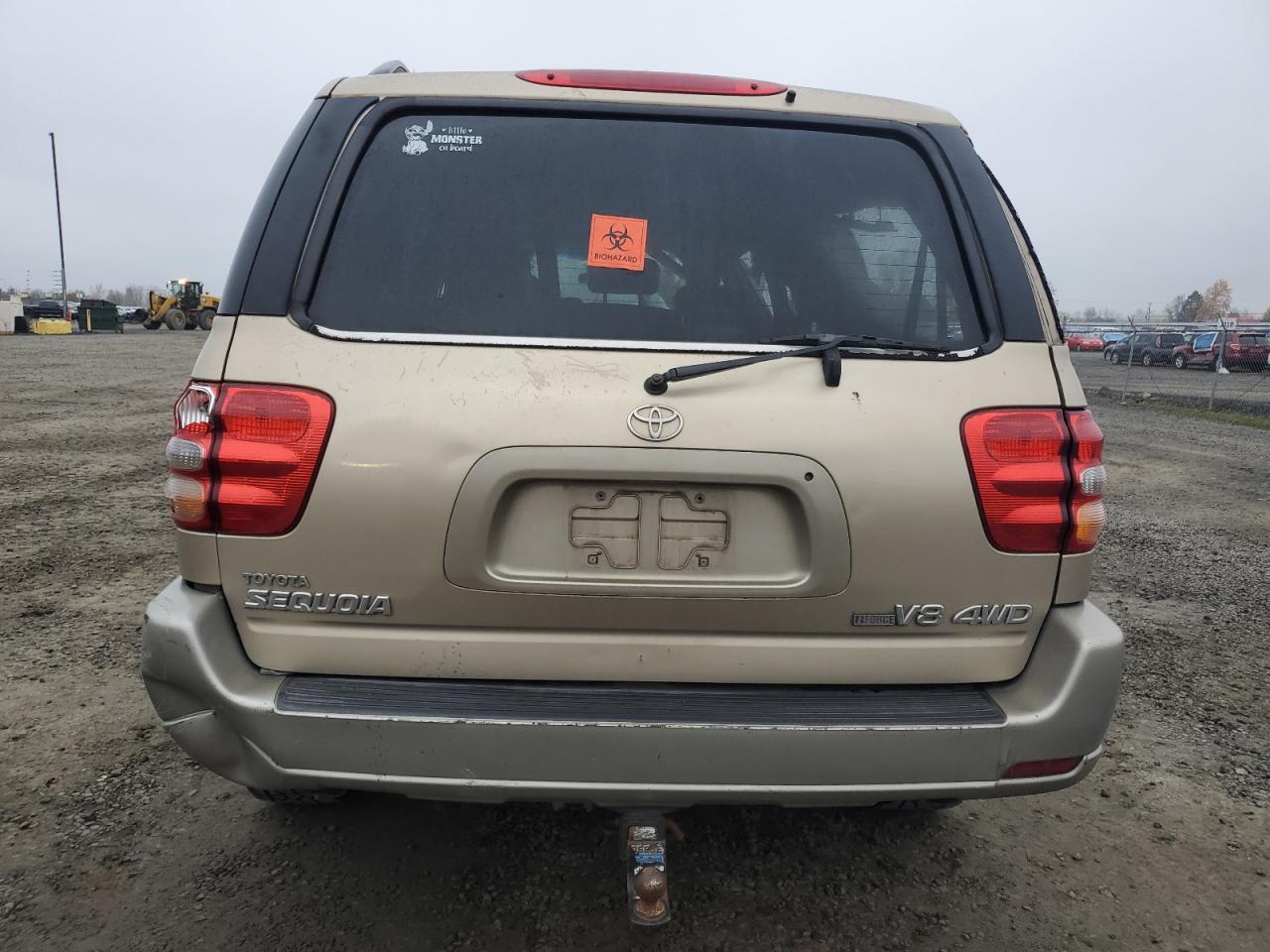 2001 Toyota Sequoia Sr5 VIN: 5TDBT44A21S056644 Lot: 92293555