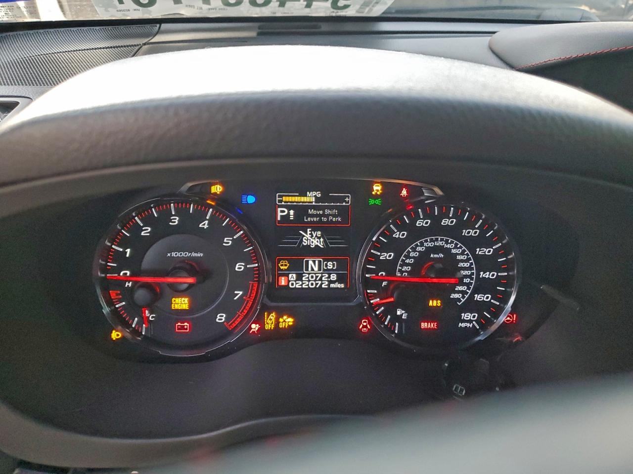 2020 Subaru Wrx Limited VIN: JF1VA1N65L8823265 Lot: 94456775