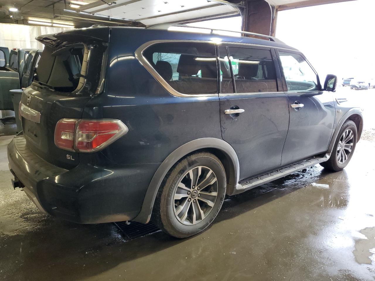 2018 Nissan Armada Sv VIN: JN8AY2NC9J9550214 Lot: 92913035