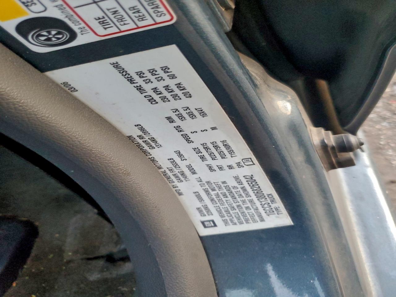 2006 Chevrolet Colorado VIN: 1GCCS138068265042 Lot: 93902065