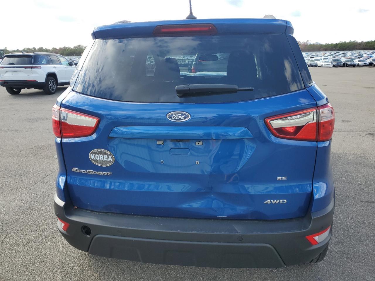 2021 Ford Ecosport Se VIN: MAJ6S3GL3MC423977 Lot: 92271775