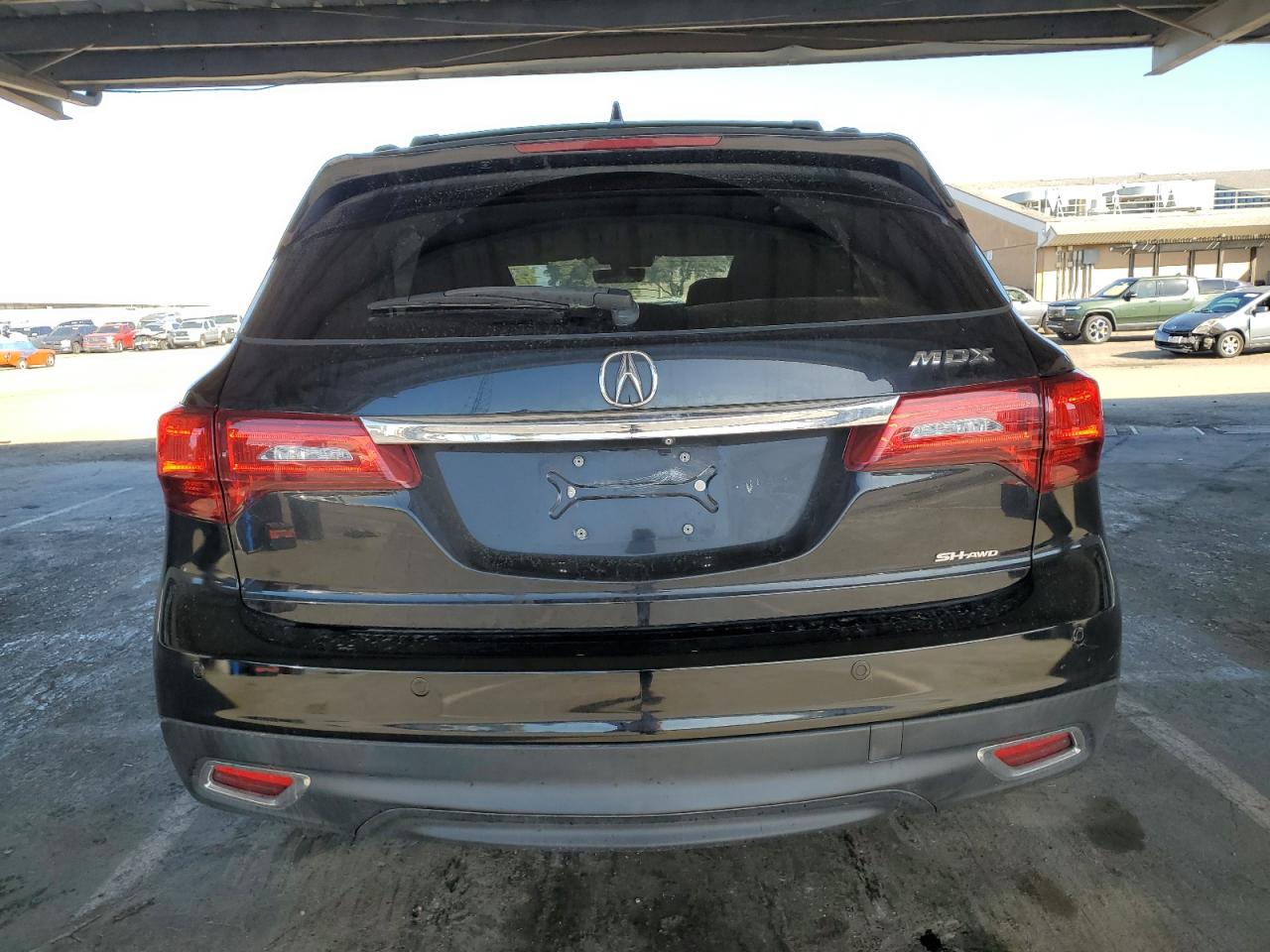2016 Acura Mdx Advance VIN: 5FRYD4H90GB001595 Lot: 92105455