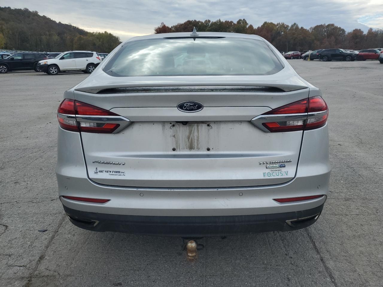 2019 Ford Fusion Titanium VIN: 3FA6P0D90KR139195 Lot: 85398795