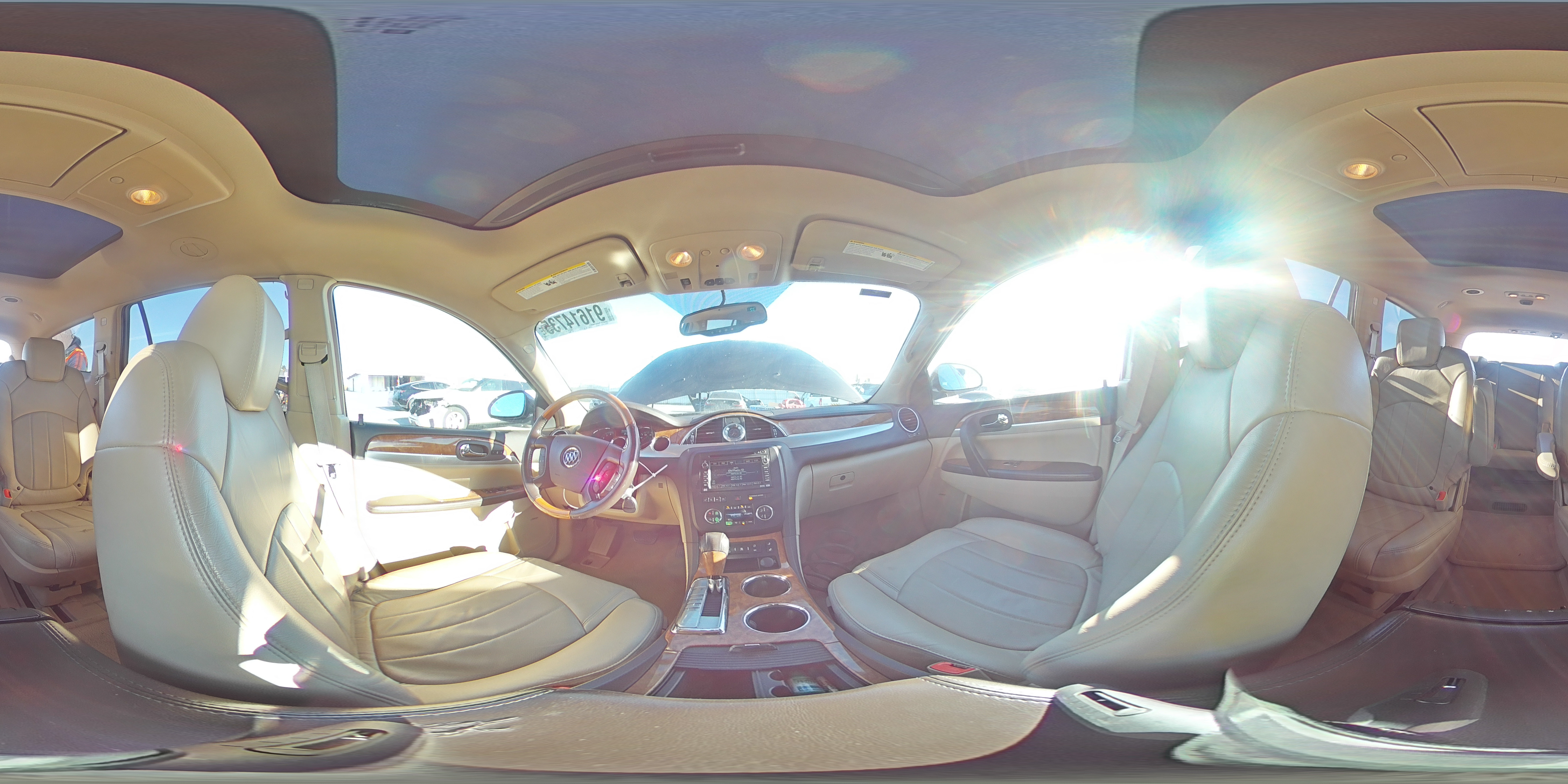 2008 Buick Enclave Cxl VIN: 5GAER23708J302203 Lot: 91614735