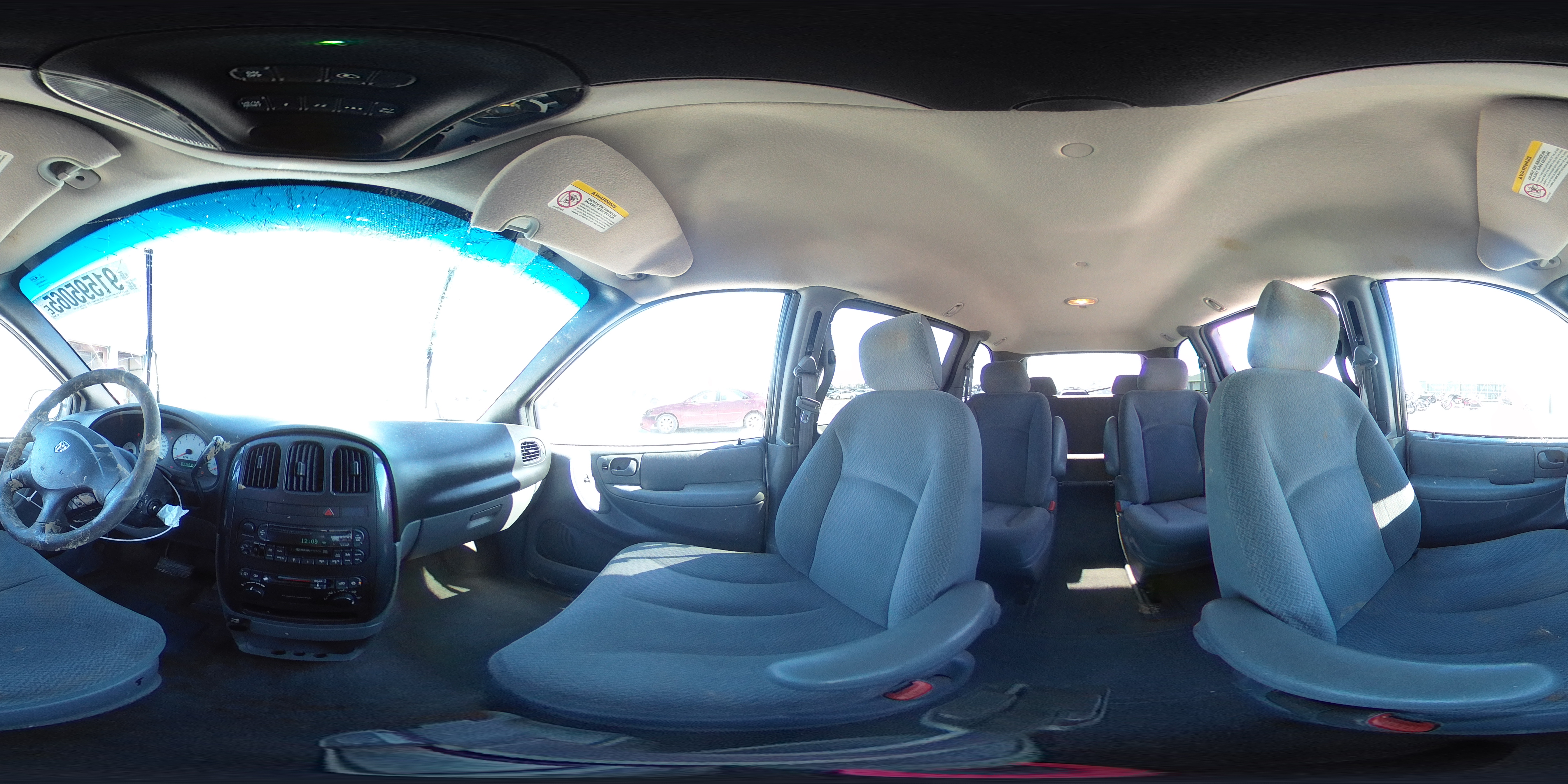 2005 Dodge Caravan Sxt VIN: 1D4GP45R15B134474 Lot: 91595065