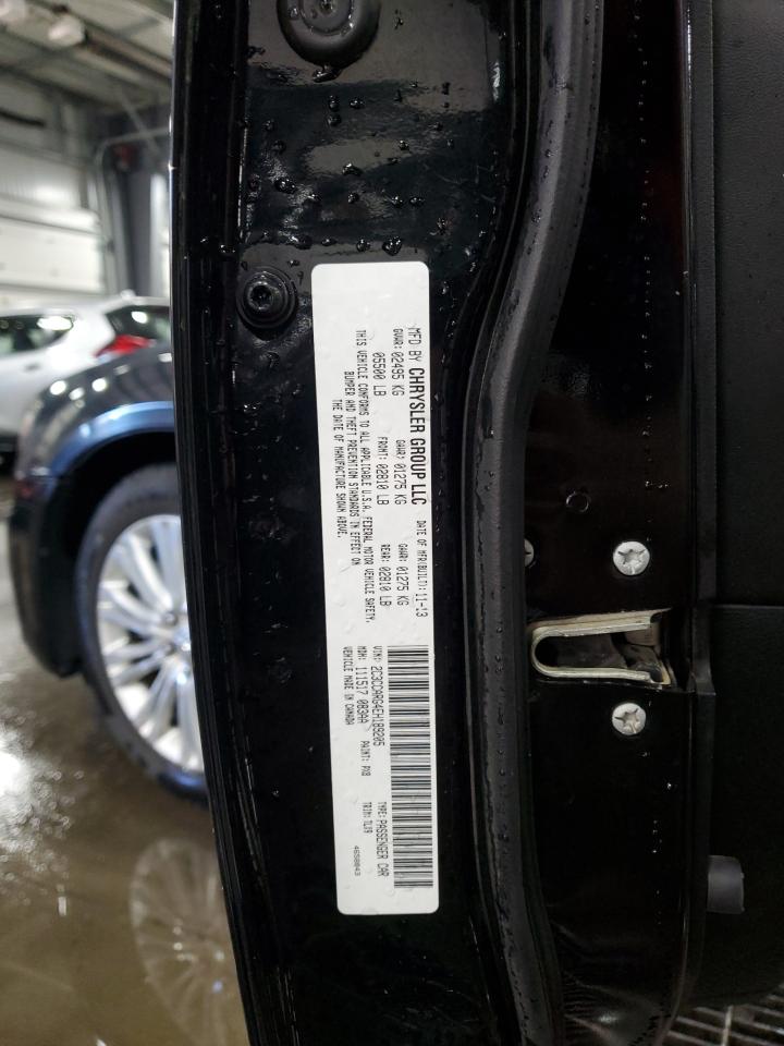 2014 Chrysler 300 VIN: 2C3CCARG4EH189205 Lot: 91892585