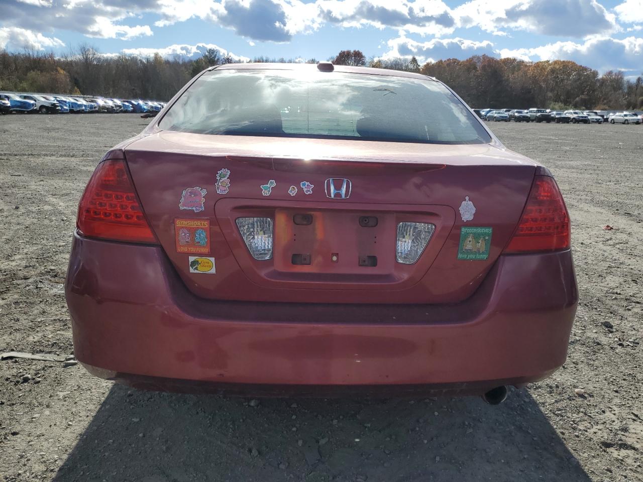 2007 Honda Accord Ex VIN: 1HGCM56837A146801 Lot: 91139575