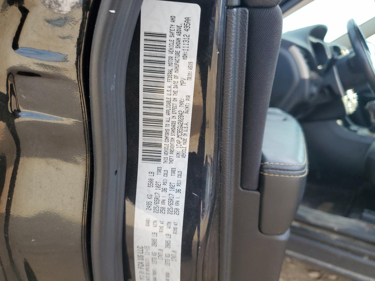 2016 Jeep Cherokee Latitude VIN: 1C4PJMCB5GW202842 Lot: 93896205