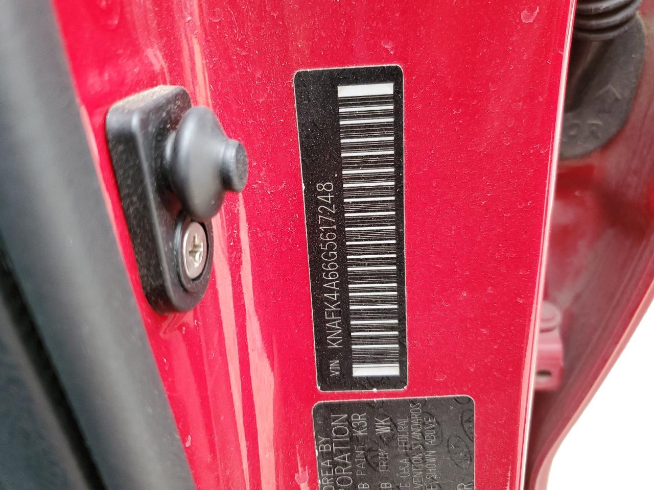 2016 Kia Forte Lx VIN: KNAFK4A66G5617248 Lot: 93249265