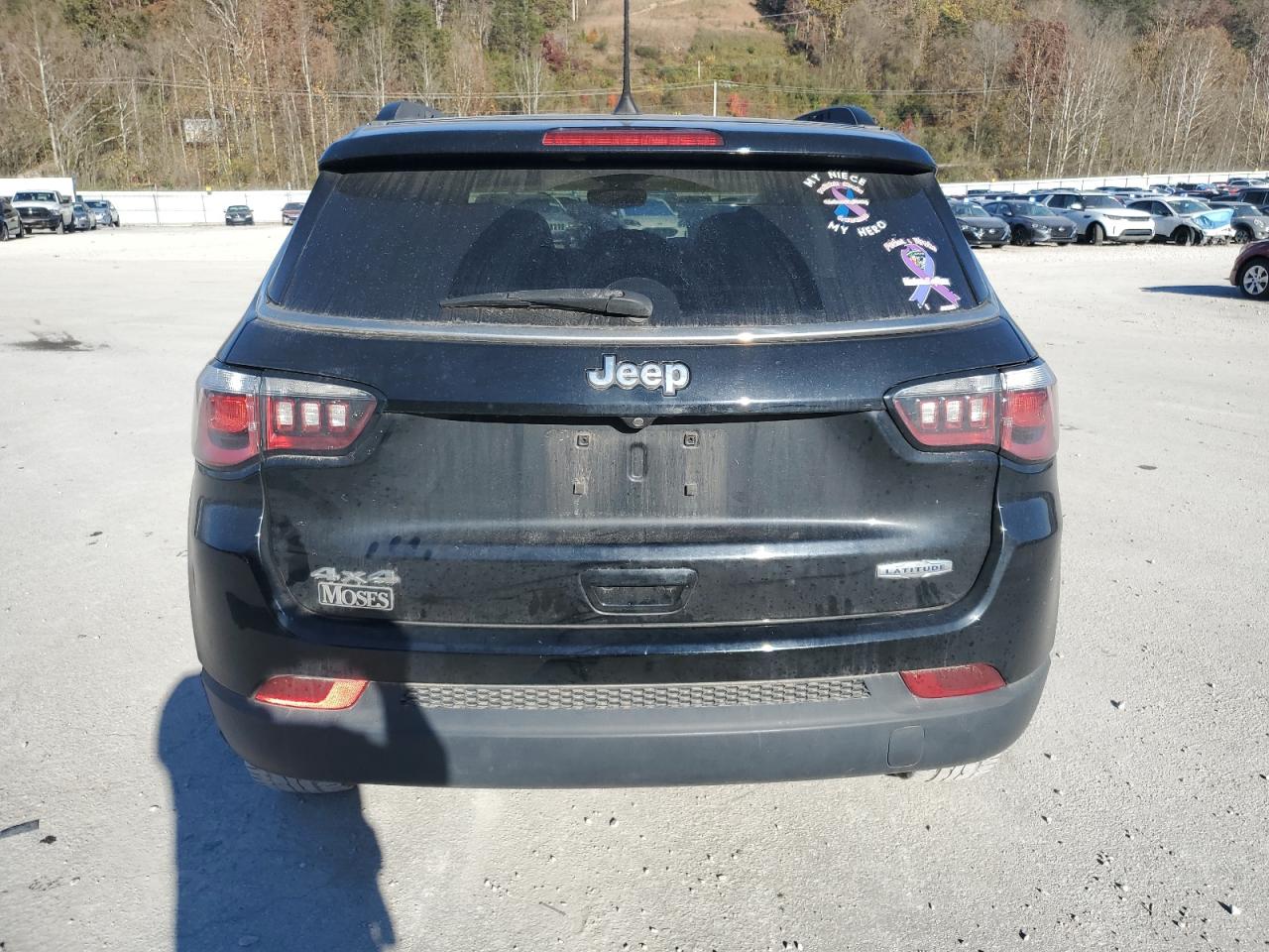 2019 Jeep Compass Latitude VIN: 3C4NJDBB6KT600696 Lot: 91355515
