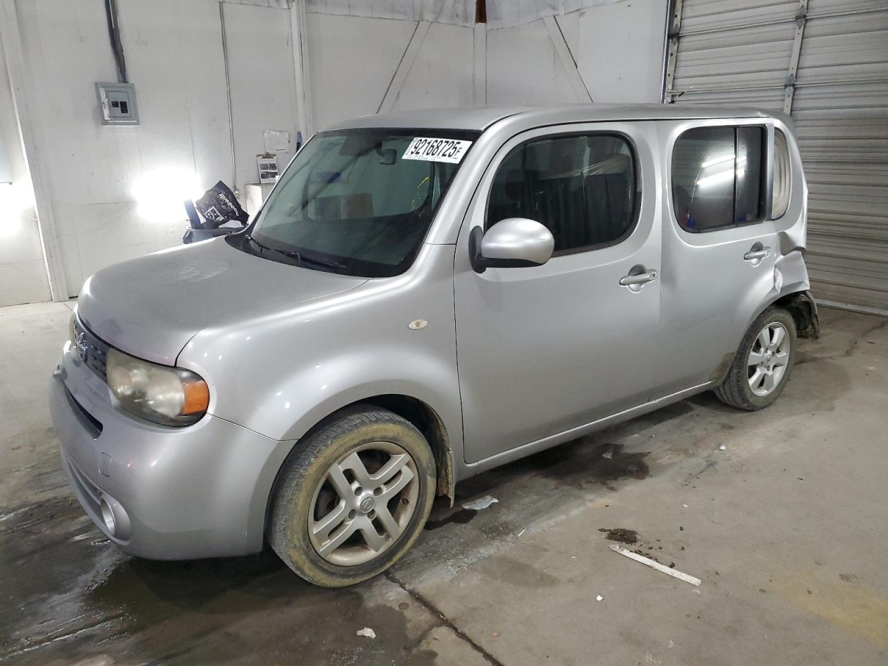 2010 Nissan Cube Base silver wagon gas JN8AZ2KR9AT164837 photo #1