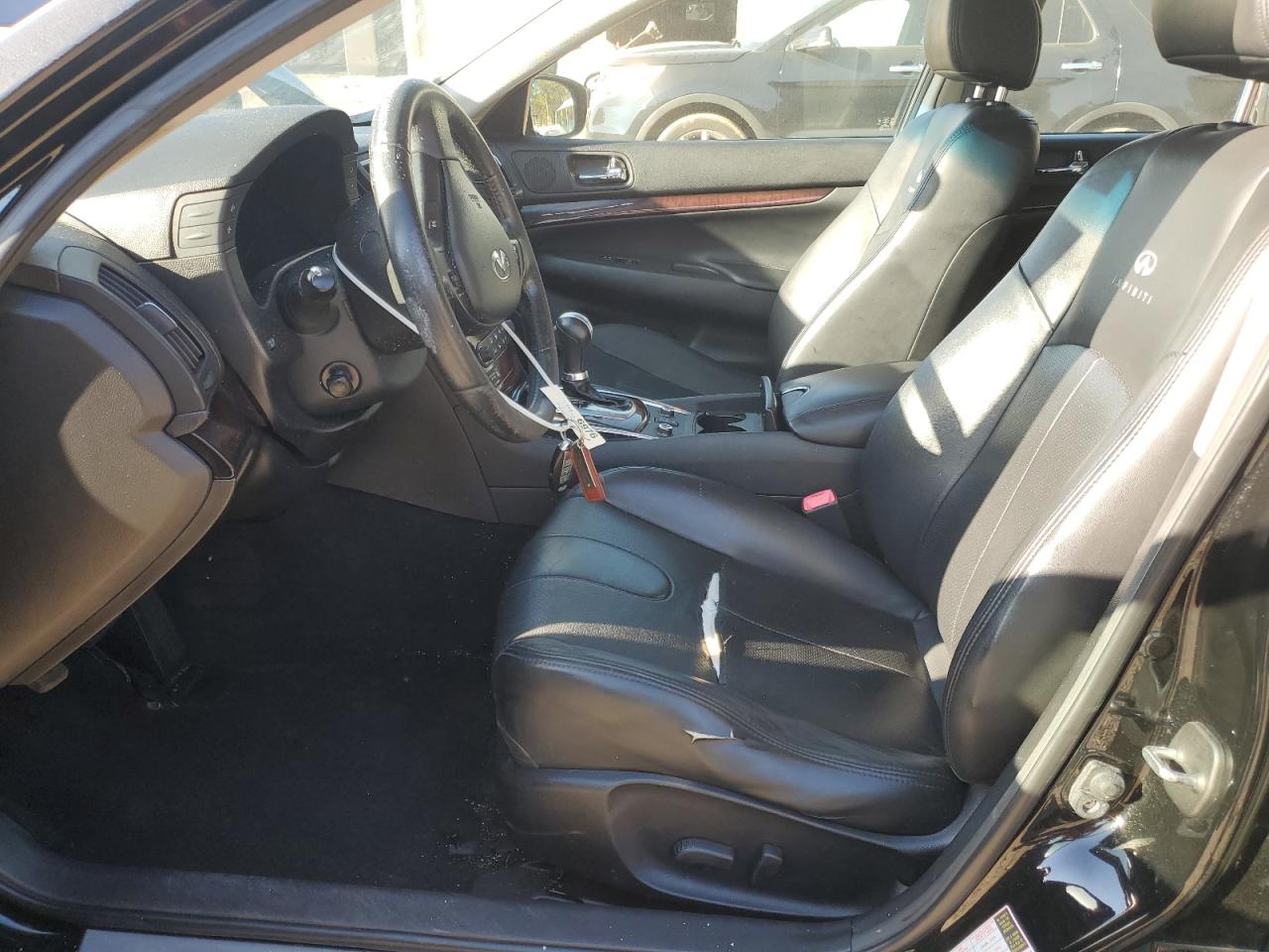 2012 Infiniti G37 VIN: JN1CV6AR9CM676199 Lot: 92804105