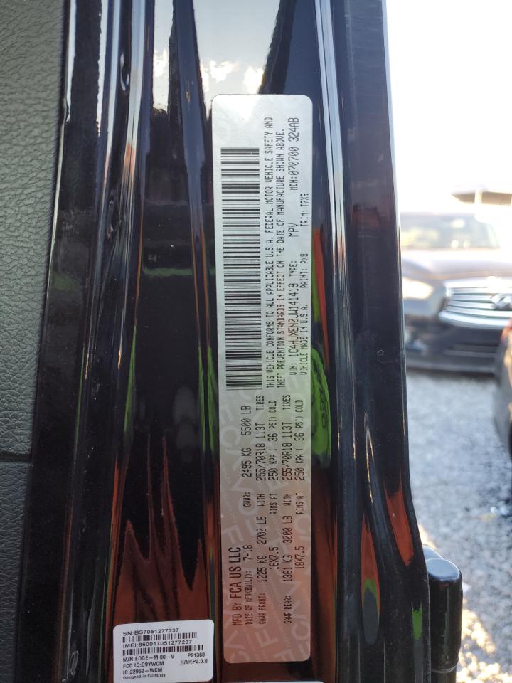 2018 Jeep Wrangler Unlimited Sahara VIN: 1C4HJXEN0JW141419 Lot: 81979955