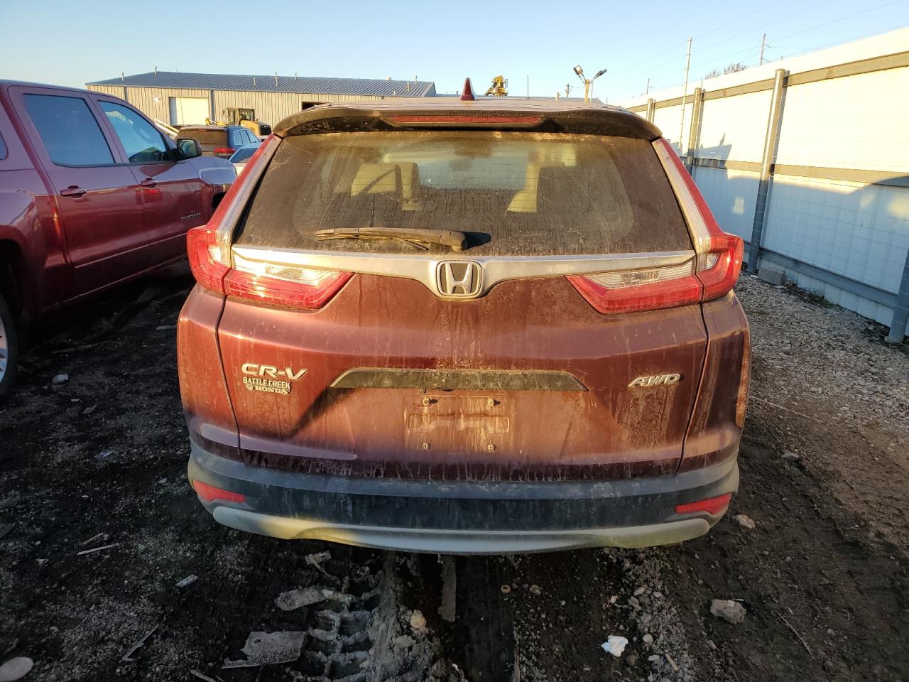 2019 Honda Cr-V Lx VIN: 2HKRW6H33KH215563 Lot: 92181755