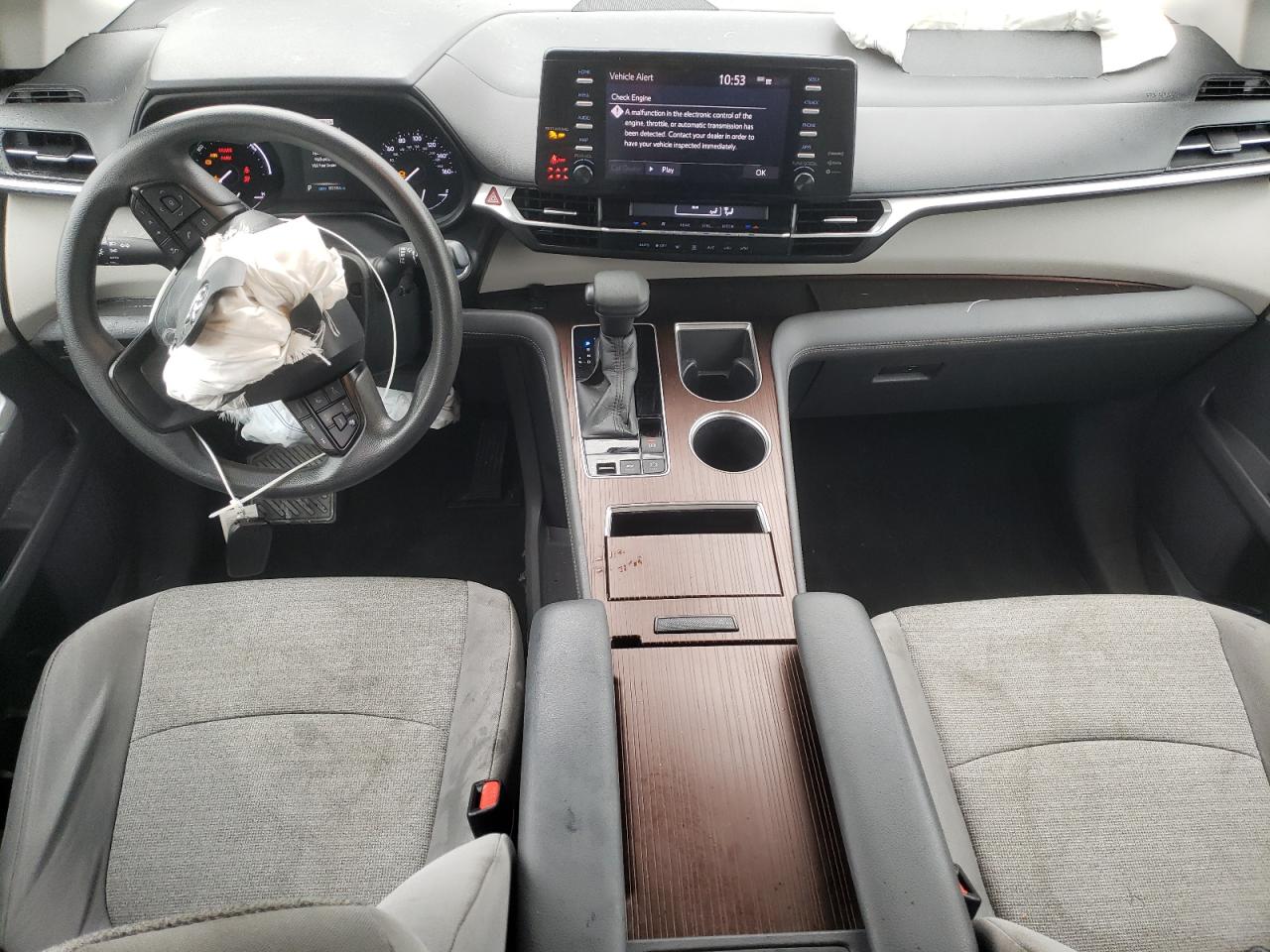 2022 Toyota Sienna Le VIN: 5TDKRKEC3NS076605 Lot: 91306485