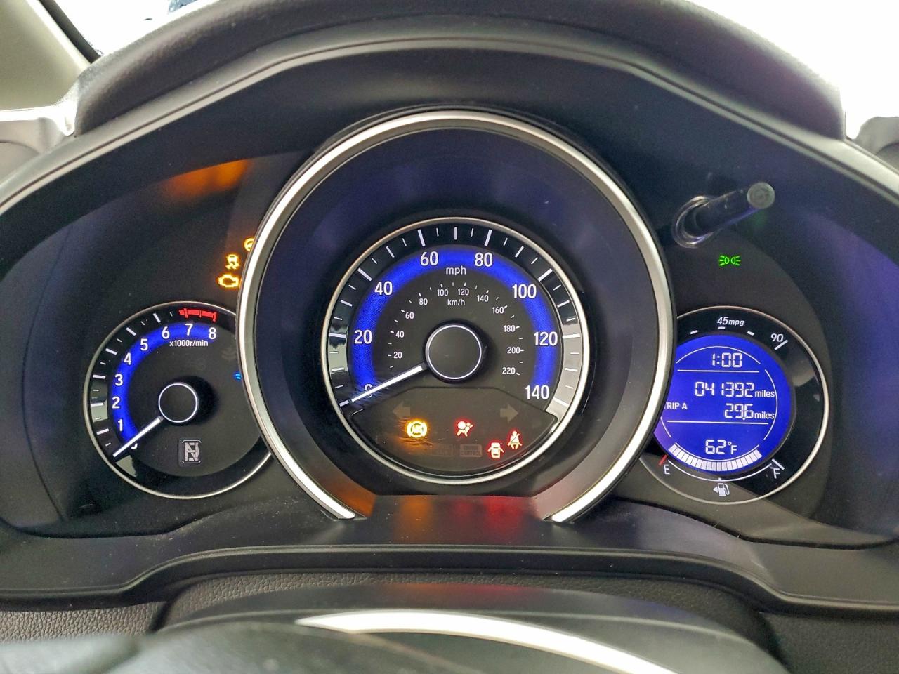 2019 Honda Fit Lx VIN: 3HGGK5H49KM745991 Lot: 93862215