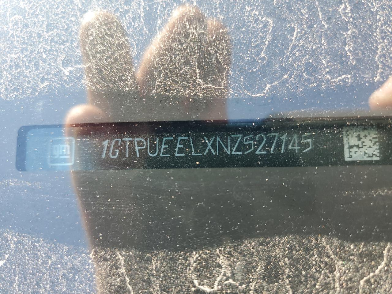 2022 GMC Sierra K1500 At4 VIN: 1GTPUEELXNZ527145 Lot: 91755385