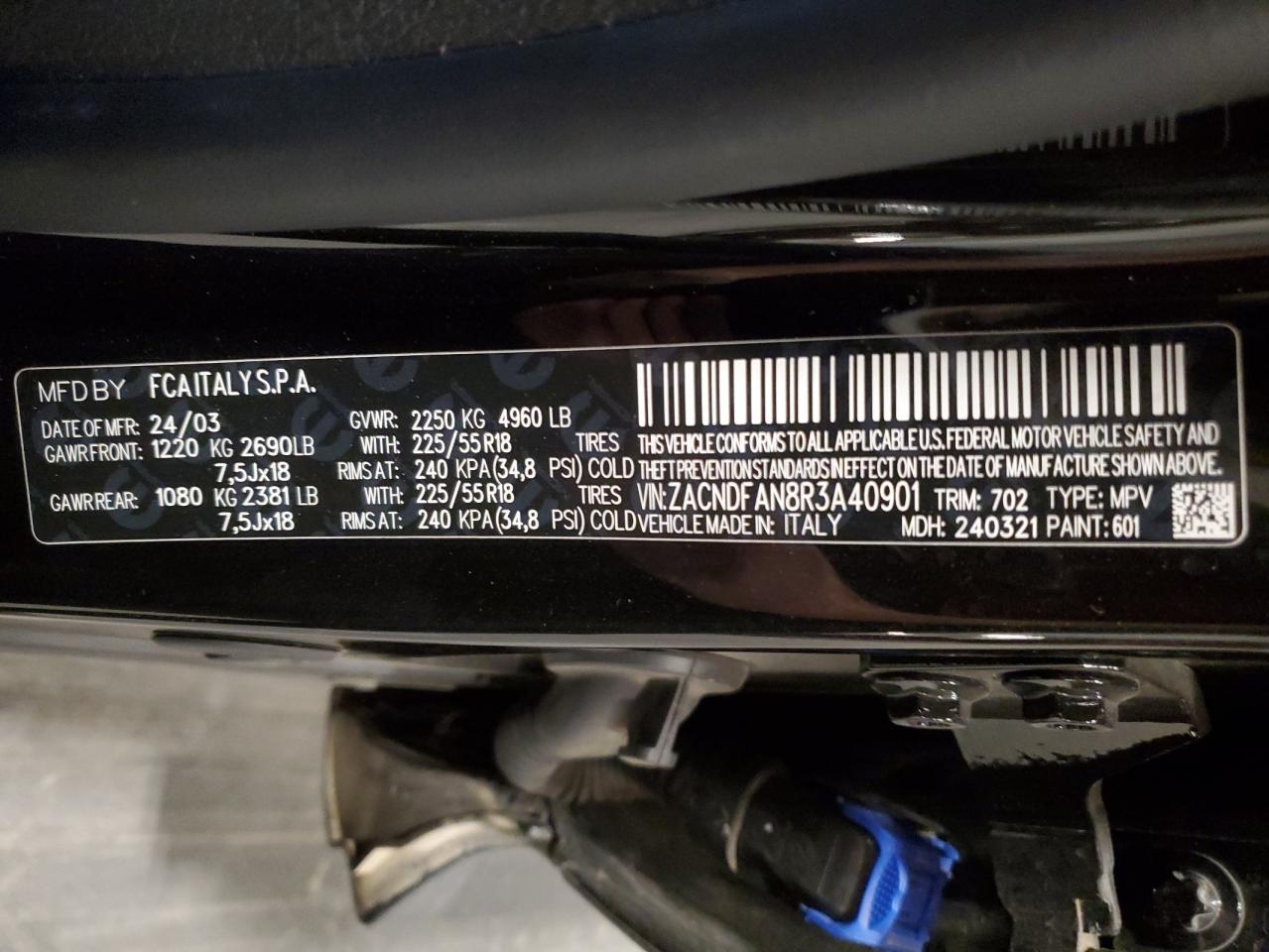 2024 Dodge Hornet Gt VIN: ZACNDFAN8R3A40901 Lot: 91513325