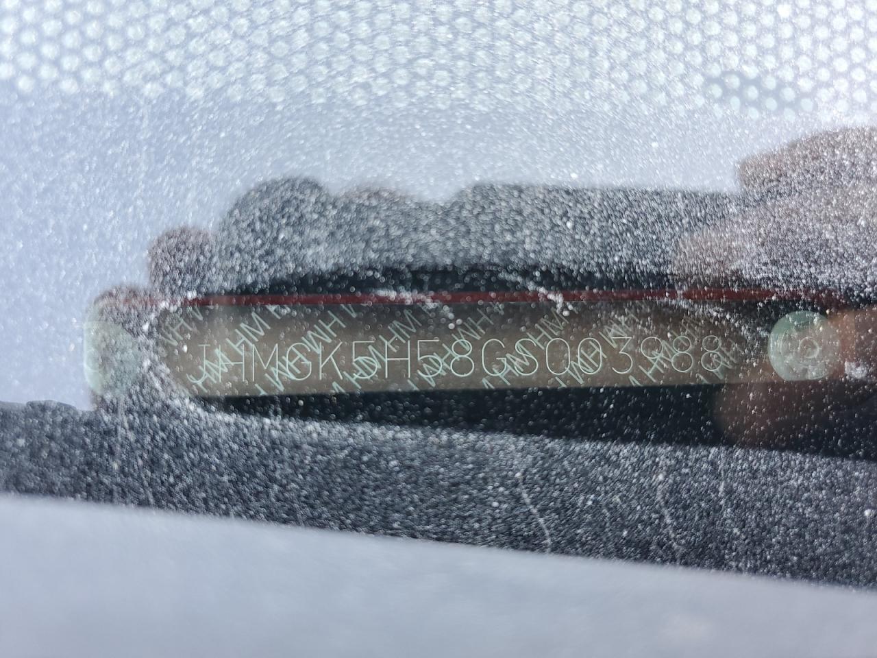 2016 Honda Fit Lx VIN: JHMGK5H58GS003988 Lot: 93045235