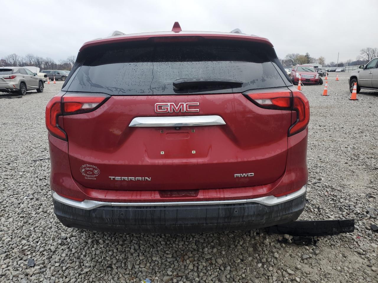 2019 GMC Terrain Slt VIN: 3GKALVEV9KL100282 Lot: 93562665