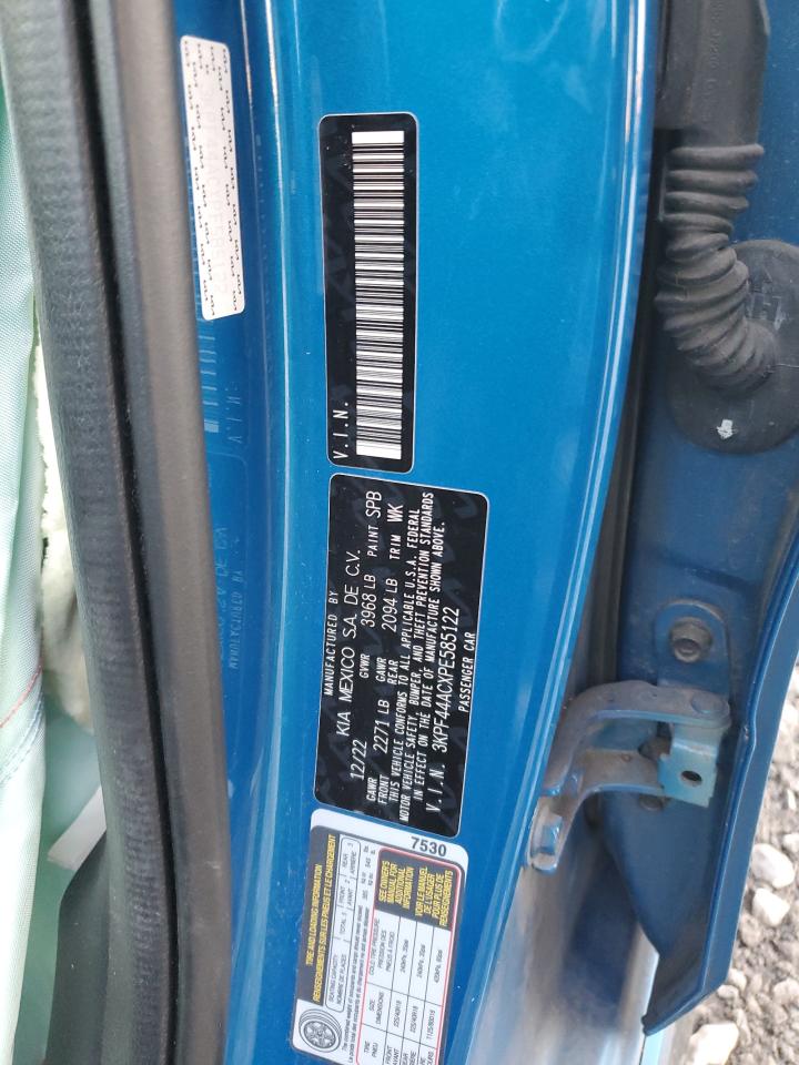 2023 Kia Forte Gt VIN: 3KPF44ACXPE585122 Lot: 91569105